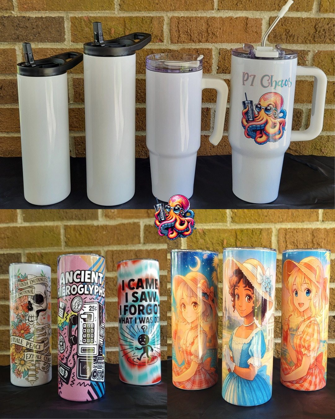 SUBLIMATION TUMBLERS