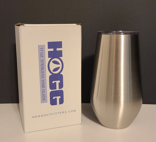 17oz Stainless Stemless Wine Glass
