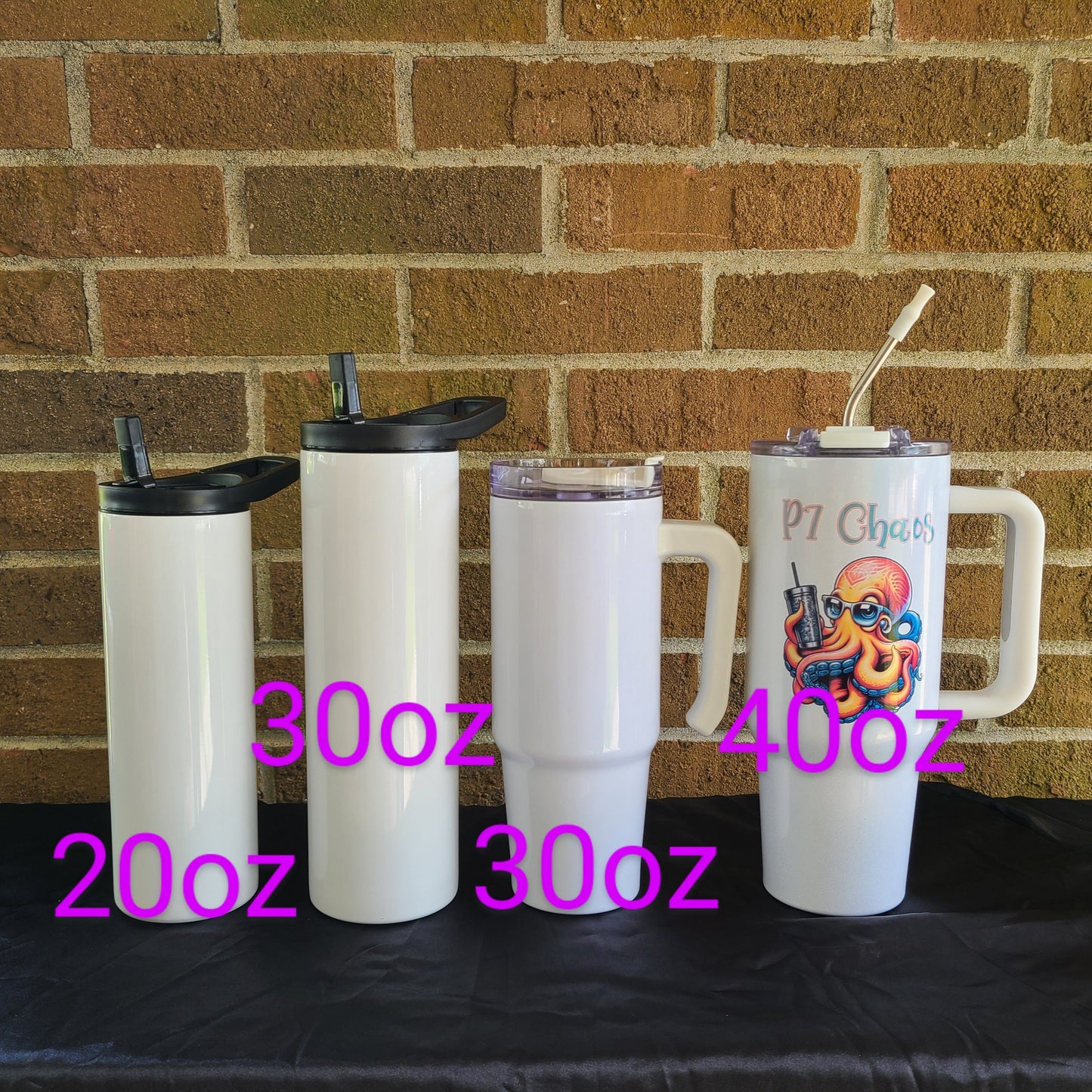 CUSTOMIZABLE TUMBLERS!!