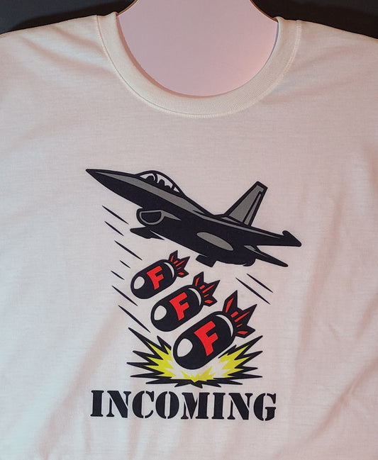 INCOMING T-Shirt – F-Bomb Edition